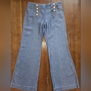 Anthropologie Elevensies, Wide Leg Pant,  Size 8